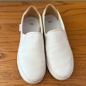 UGG Cream Slip-On Shoes